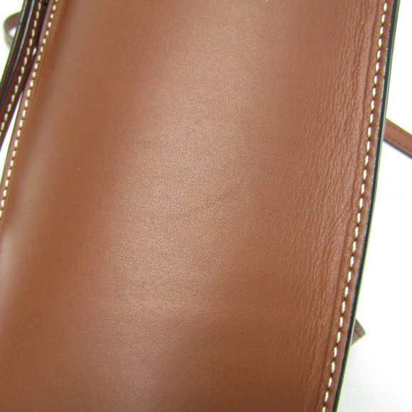 LOEWE Brown Leather Shoulder Bag - Picture 4 of 11